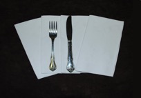 N2600 Dinner Napkins 1-8 Fold